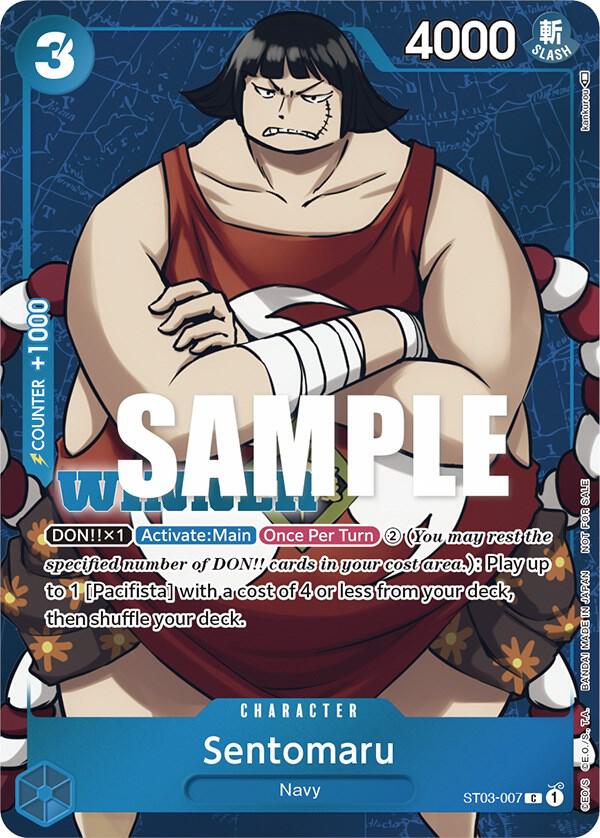 Sentomaru (Tournament Pack Vol.3 Winner) ST03-007 (One Piece Promotion Cards)  - Foil | Good Games Morley