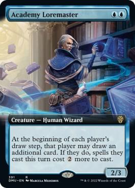 Academy Loremaster Extended Art 391/281 (Dominaria United)  | Good Games Morley