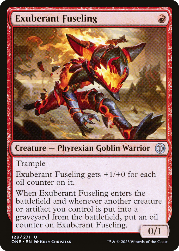 Exuberant Fuseling [Phyrexia: All Will Be One] | Good Games Morley