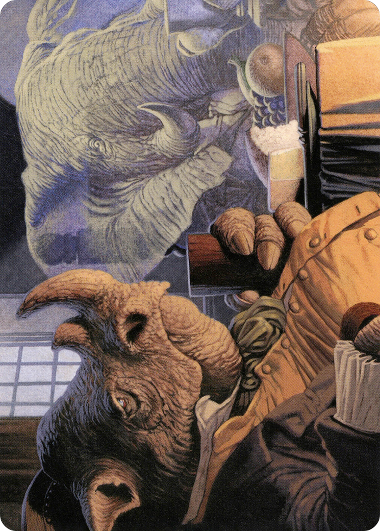Late to Dinner Art Card [Modern Horizons 2 Art Series] | Good Games Morley
