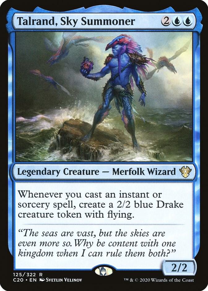 Talrand, Sky Summoner 125/322 (Commander 2020)  | Good Games Morley