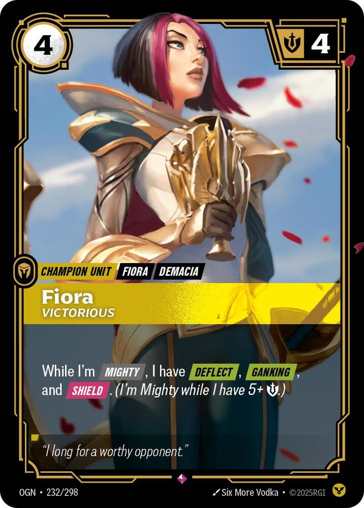 Fiora - Victorious 232/298 (Origins)  - Foil | Good Games Morley