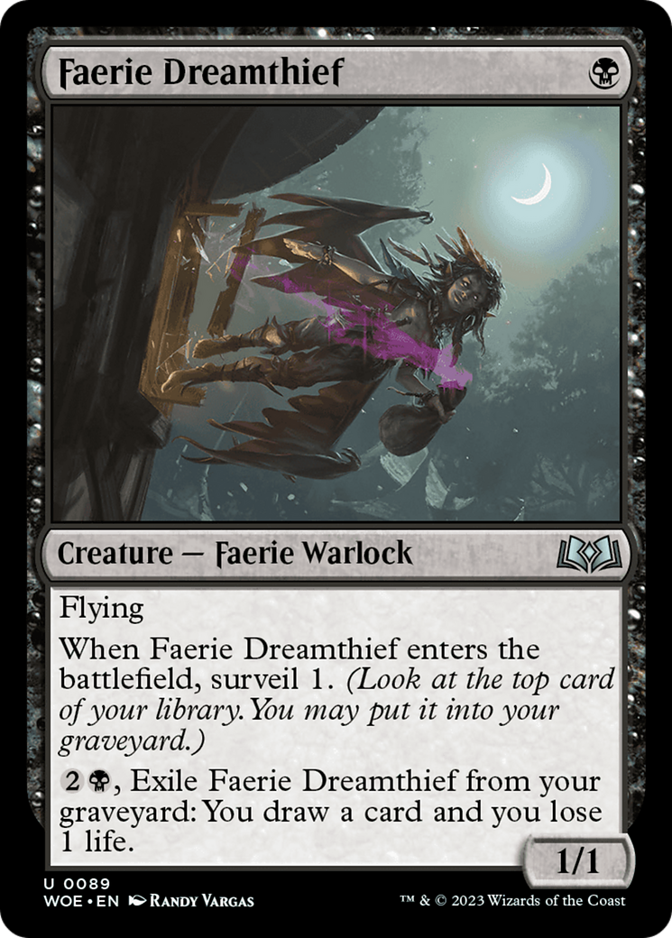 Faerie Dreamthief [Wilds of Eldraine] | Good Games Morley