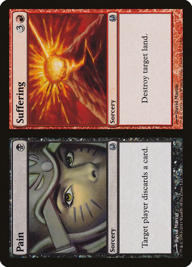 Pain // Suffering 72/80 (Duel Decks: Ajani vs. Nicol Bolas)  | Good Games Morley