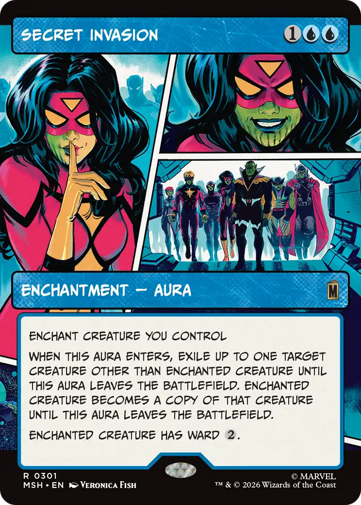 Secret Invasion (Borderless) [Marvel Super Heroes] | Good Games Morley
