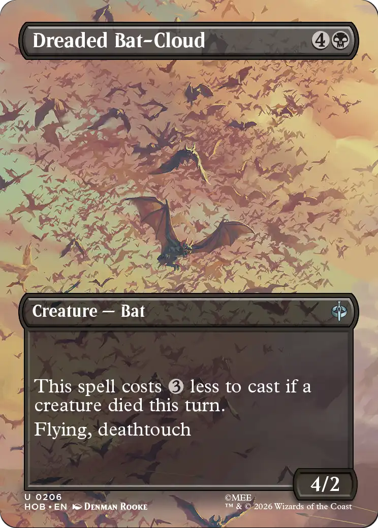 Dreaded Bat-Cloud (Borderless) [The Hobbit] | Good Games Morley
