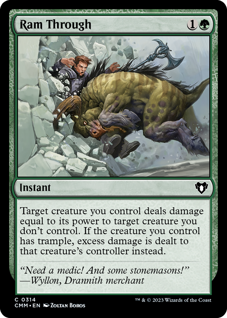 Ram Through [Commander Masters] | Good Games Morley