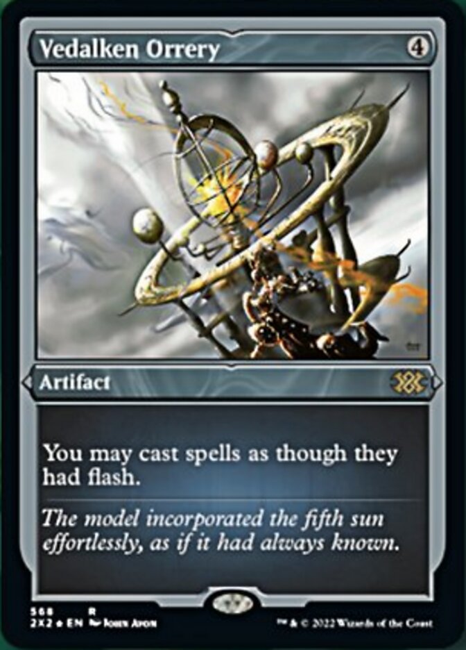 Vedalken Orrery (Foil Etched) [Double Masters 2022] | Good Games Morley