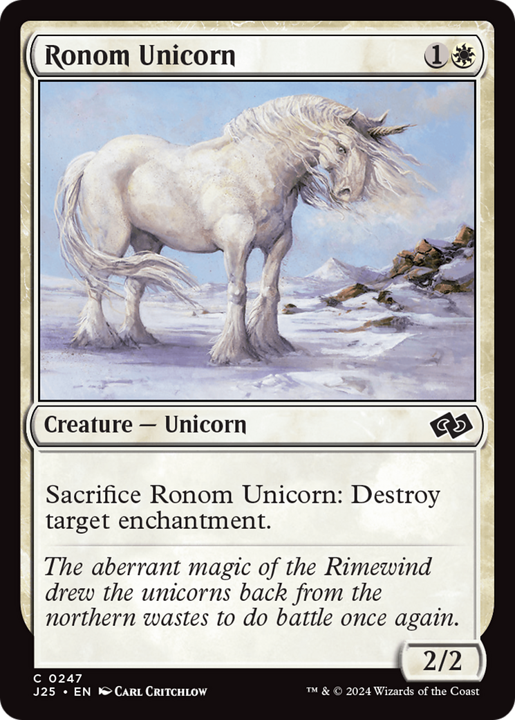 Ronom Unicorn [Foundations Jumpstart] | Good Games Morley