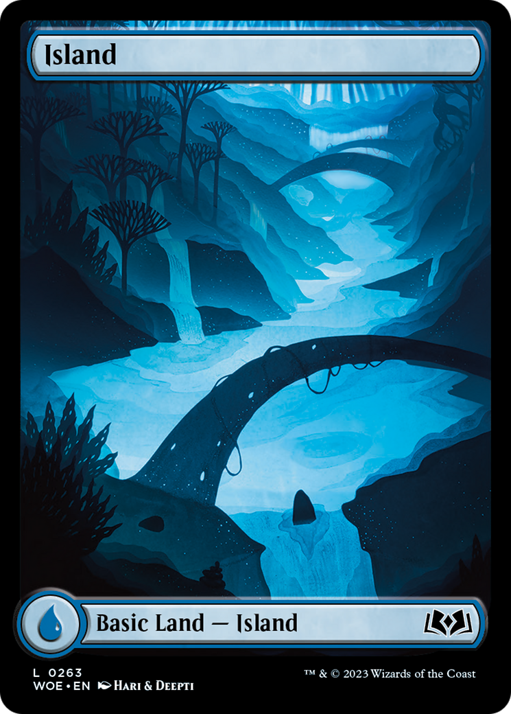 Island (263) (Full-Art) [Wilds of Eldraine] | Good Games Morley