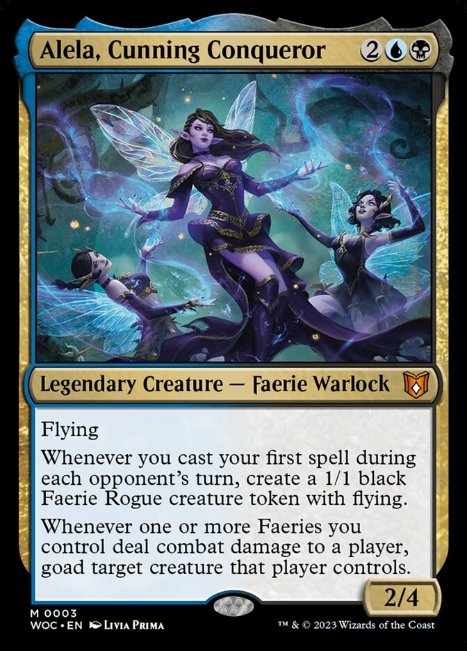 Alela, Cunning Conqueror 3 (Commander: Wilds of Eldraine)  | Good Games Morley