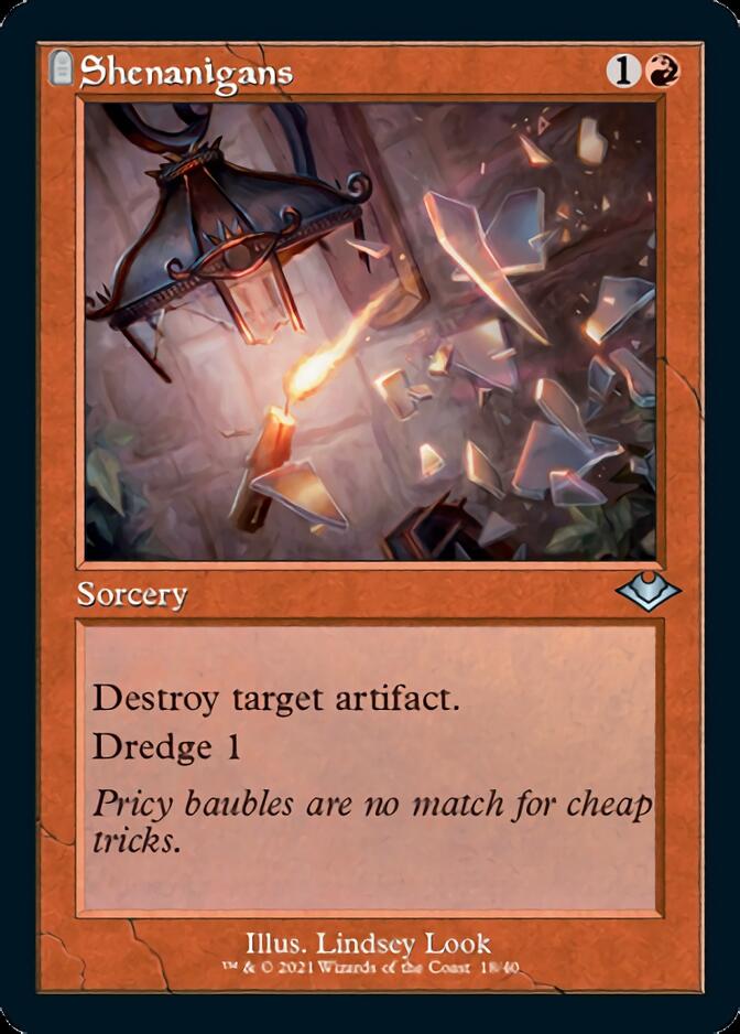 Shenanigans (Retro Foil Etched) [Modern Horizons] | Good Games Morley