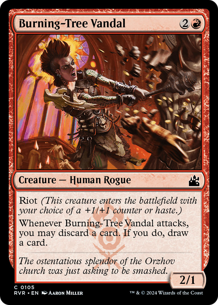 Burning-Tree Vandal [Ravnica Remastered] | Good Games Morley