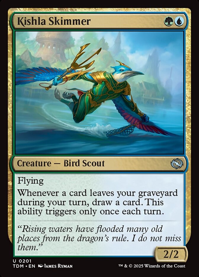 Kishla Skimmer 201/291 (Tarkir: Dragonstorm)  | Good Games Morley