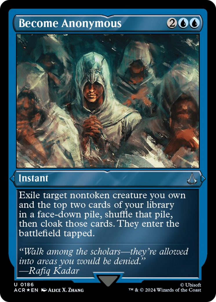 Become Anonymous (Foil Etched) [Assassin's Creed] | Good Games Morley