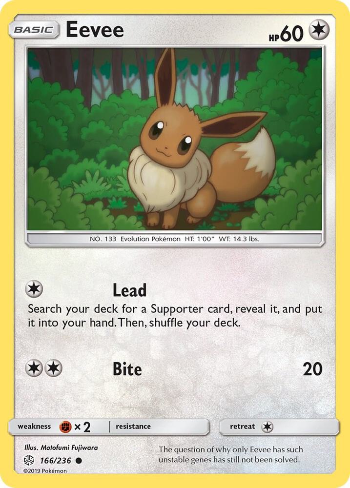 Eevee 166/236 (SM - Cosmic Eclipse)  | Good Games Morley