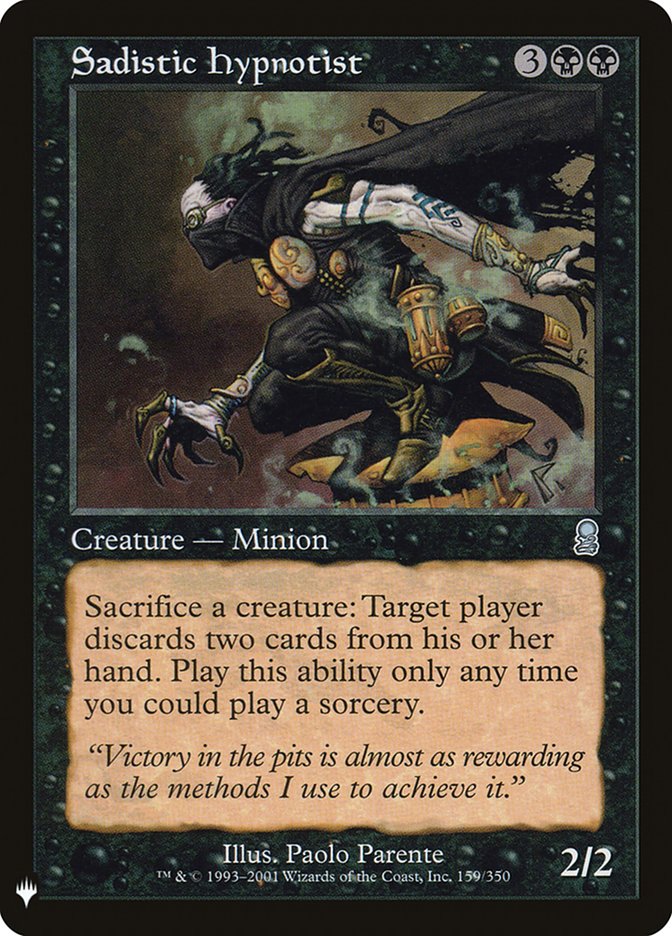 Sadistic Hypnotist [Mystery Booster] | Good Games Morley