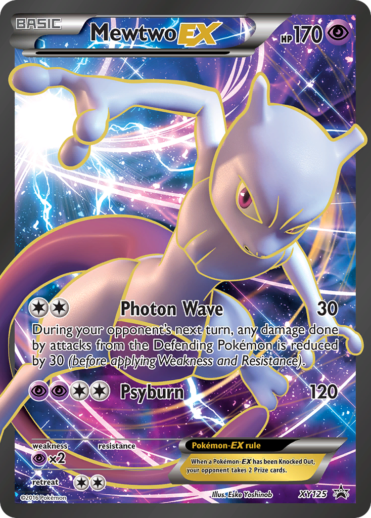 Mewtwo EX (XY125) [XY: Black Star Promos] | Good Games Morley