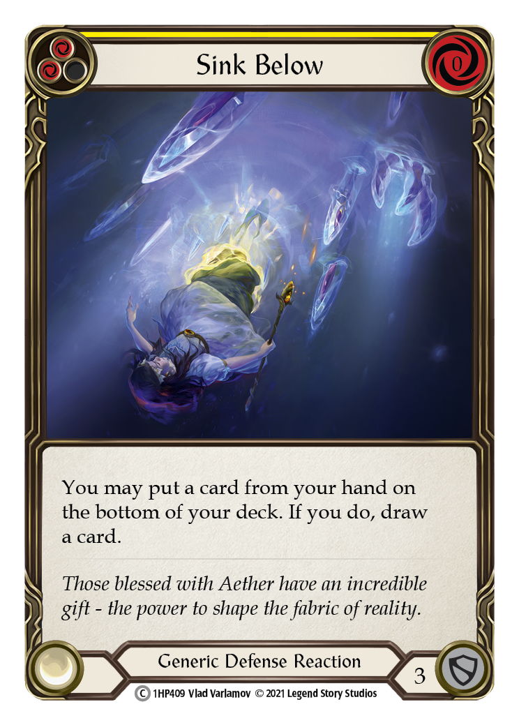 Sink Below (Yellow) [1HP409] (History Pack 1) | Good Games Morley