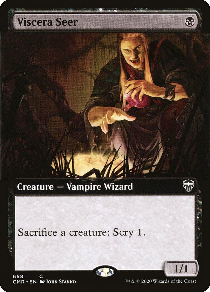Viscera Seer 658 (Commander Legends)  - Extended Art Foil | Good Games Morley