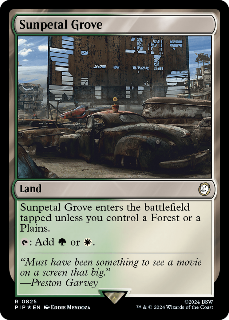 Sunpetal Grove (Surge Foil) [Fallout] | Good Games Morley