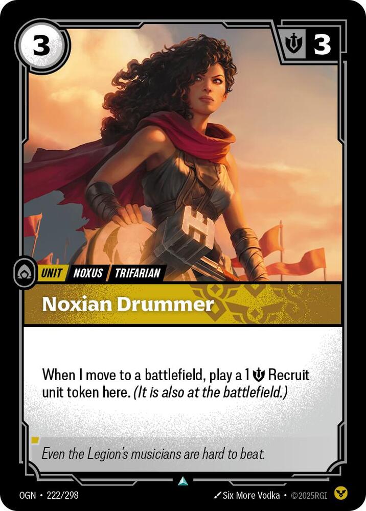 Noxian Drummer 222/298 (Origins)  | Good Games Morley