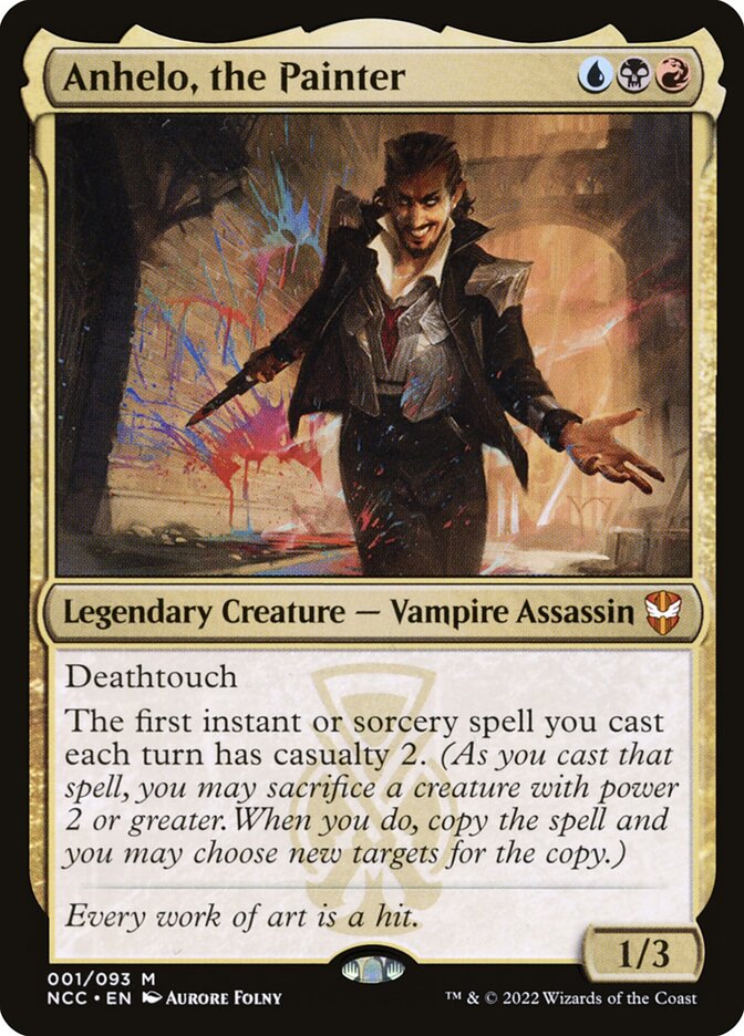 Anhelo the Painter 1/93 (Commander: Streets of New Capenna)  - Foil | Good Games Morley