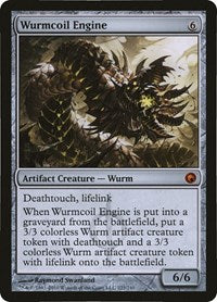 Wurmcoil Engine (Scars of Mirrodin) [Oversize Cards] | Good Games Morley