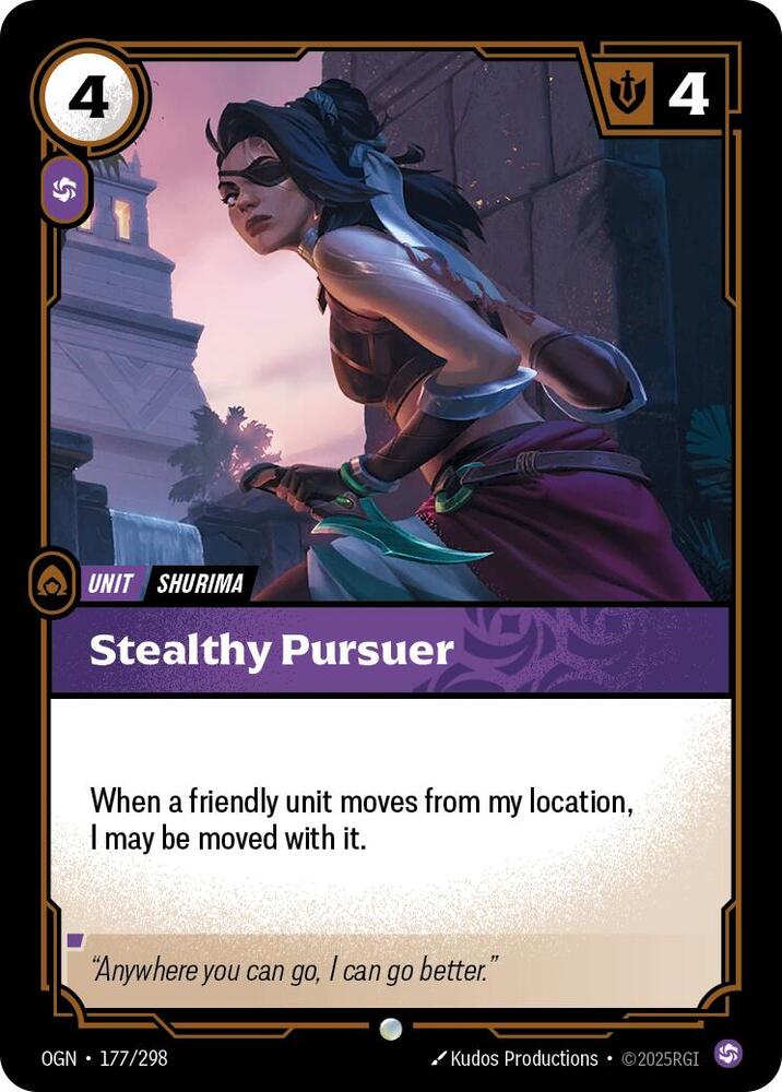 Stealthy Pursuer 177/298 (Origins)  | Good Games Morley