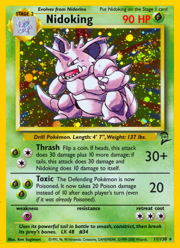 Nidoking (11/130) [Base Set 2] | Good Games Morley