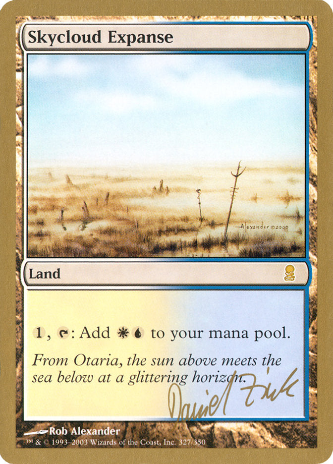 Skycloud Expanse (Daniel Zink) [World Championship Decks 2003] | Good Games Morley