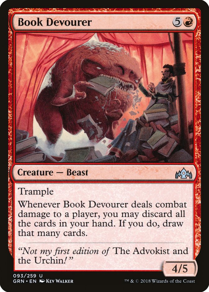 Book Devourer 93/259 (Guilds of Ravnica)  - Foil | Good Games Morley