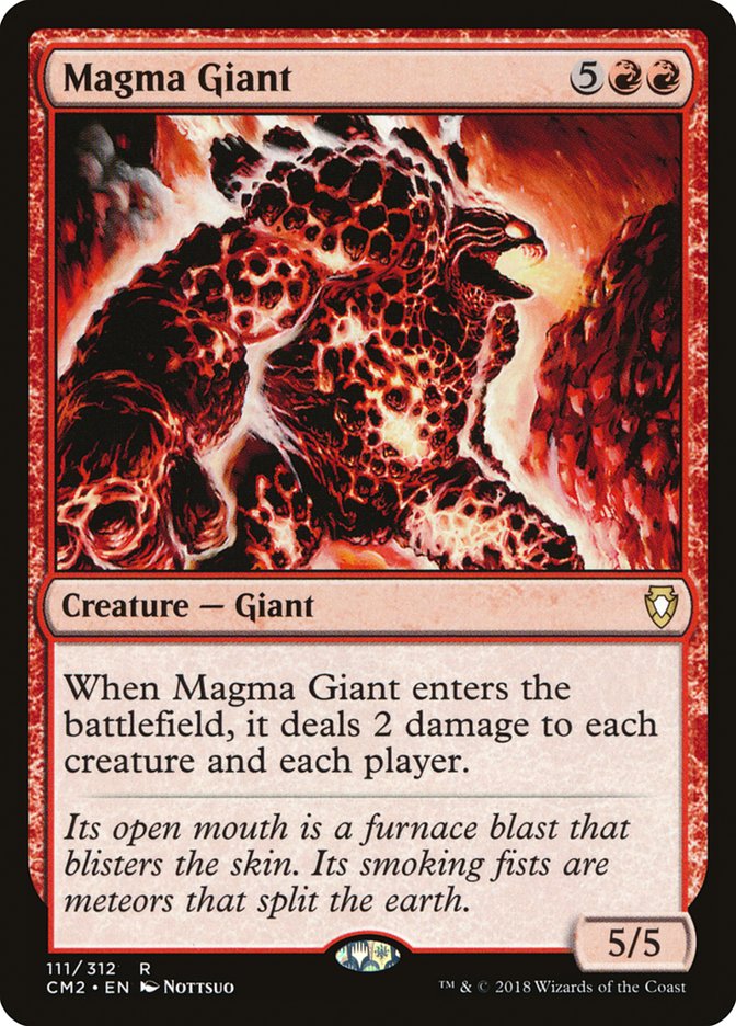 Magma Giant 111/312 (Commander Anthology Volume II)  | Good Games Morley