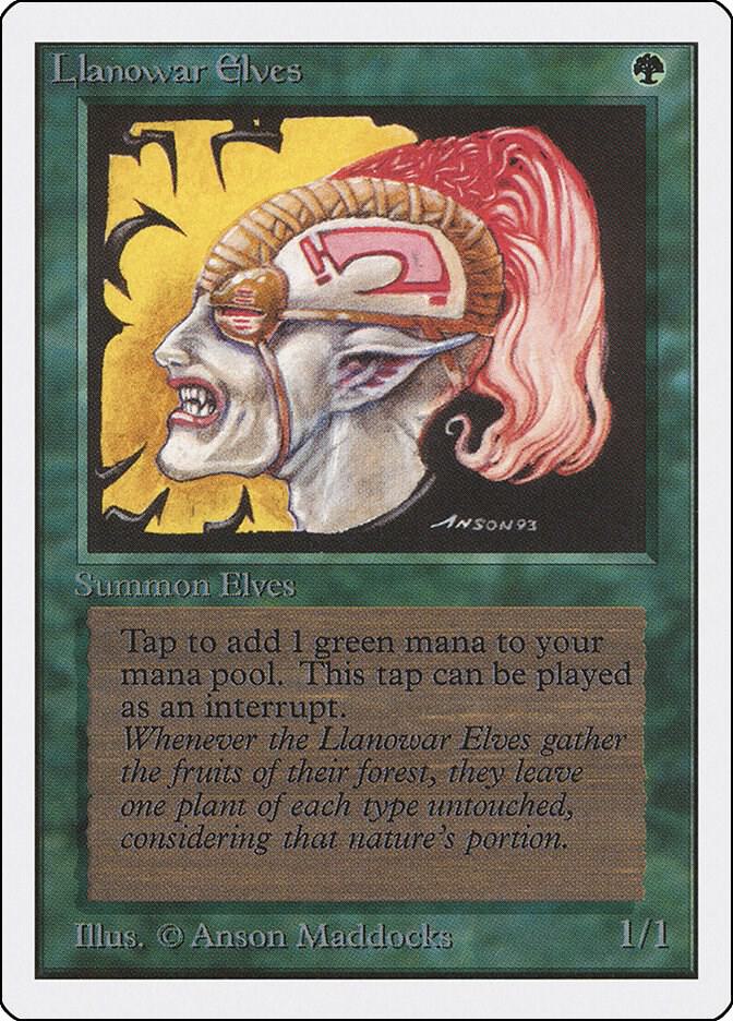 Llanowar Elves 211/302 (Unlimited Edition)  | Good Games Morley