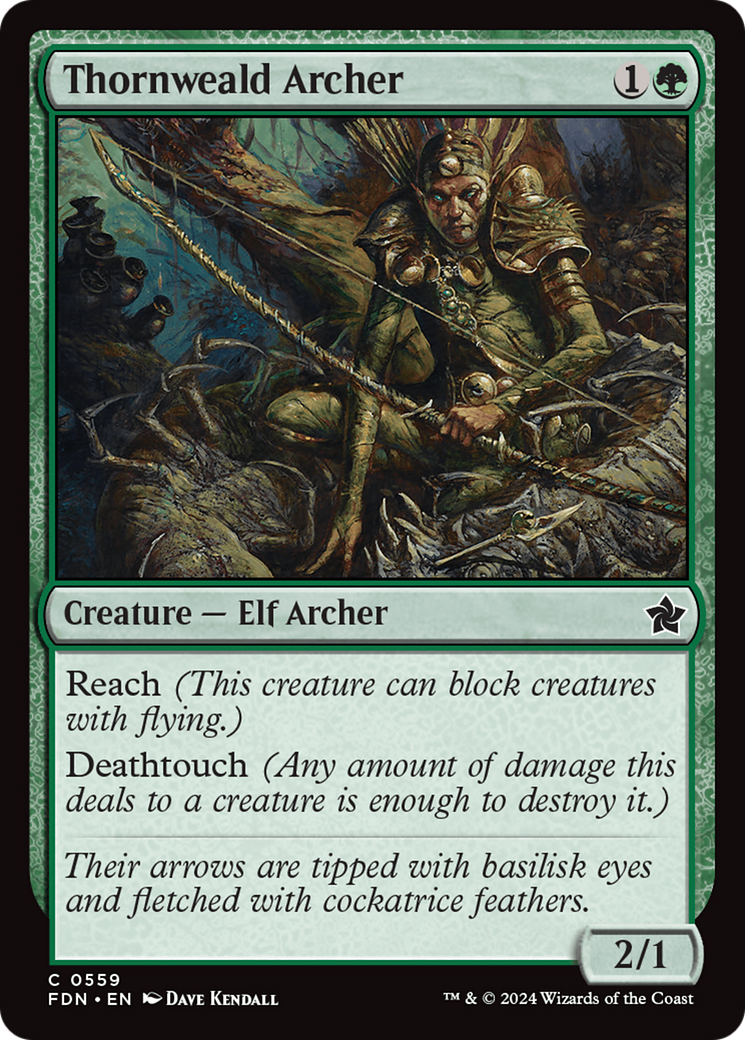 Thornweald Archer [Foundations] | Good Games Morley