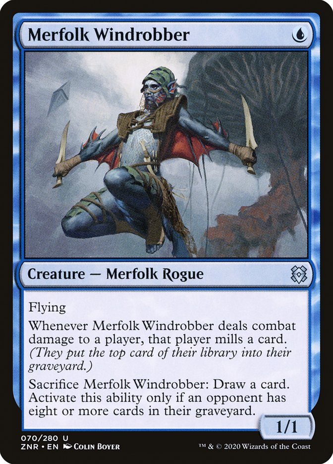 Merfolk Windrobber 70/280 (Zendikar Rising)  | Good Games Morley