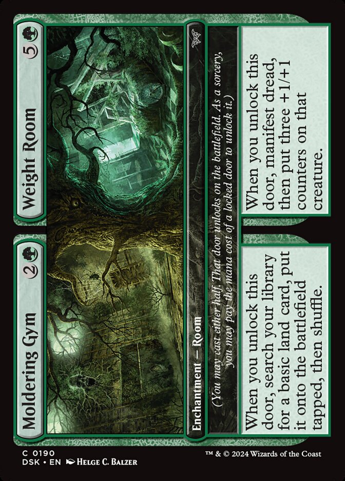 Moldering Gym // Weight Room 190 (Duskmourn: House of Horror)  | Good Games Morley