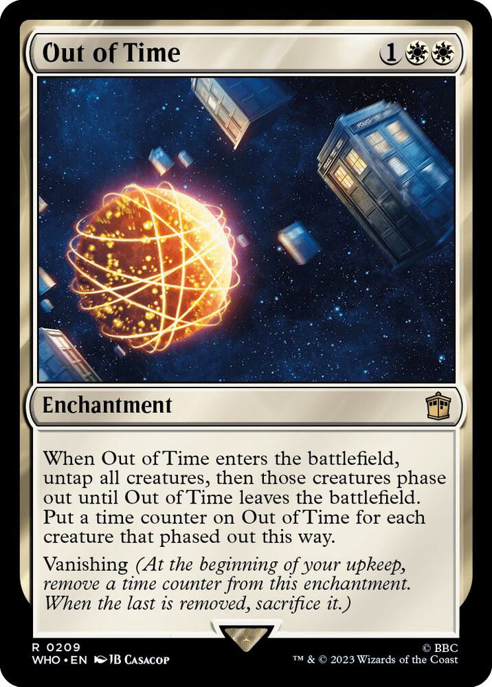 Out of Time 209/331 (Universes Beyond: Doctor Who)  | Good Games Morley