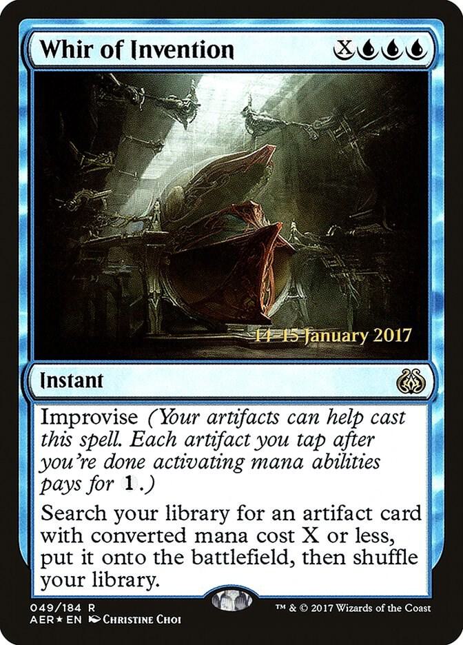 Whir of Invention 49s/65 (Prerelease Cards)  - Foil | Good Games Morley