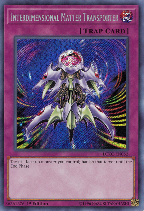 Interdimensional Matter Transporter [LCKC-EN052] Secret Rare | Good Games Morley
