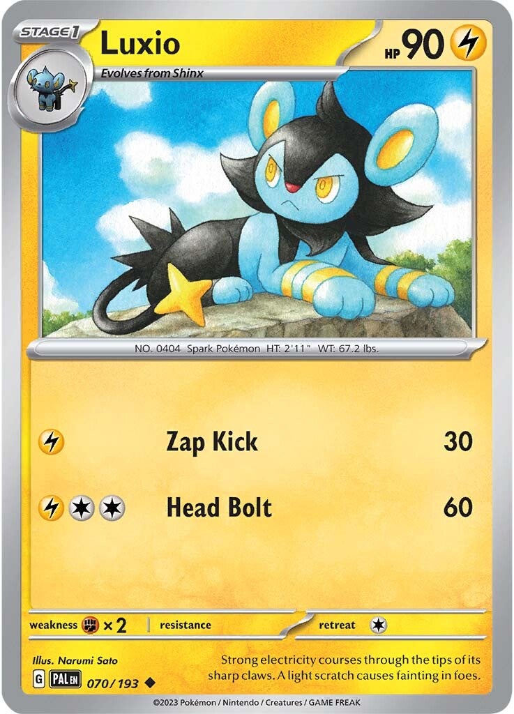 Luxio (070/193) [Scarlet & Violet: Paldea Evolved] | Good Games Morley
