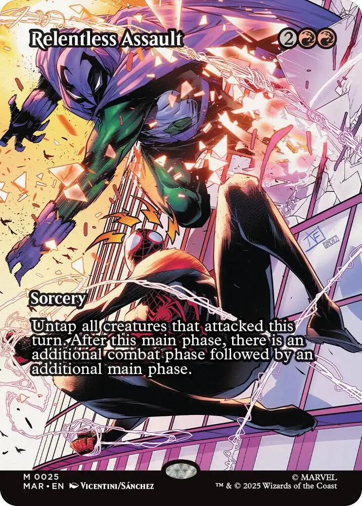 Relentless Assault 25 (Marvel Universe Eternal-Legal)  - Borderless | Good Games Morley