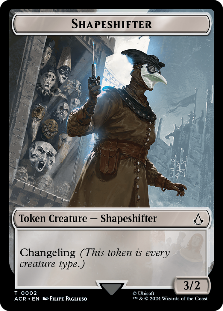 Shapeshifter Token [Assassin's Creed Tokens] | Good Games Morley