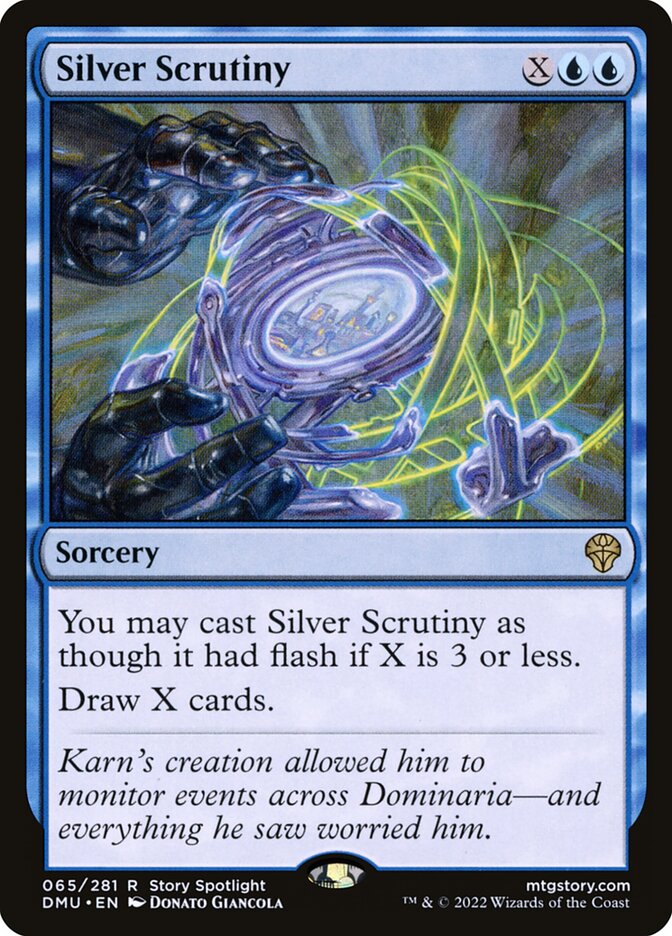 Silver Scrutiny 65/281 (Dominaria United)  | Good Games Morley