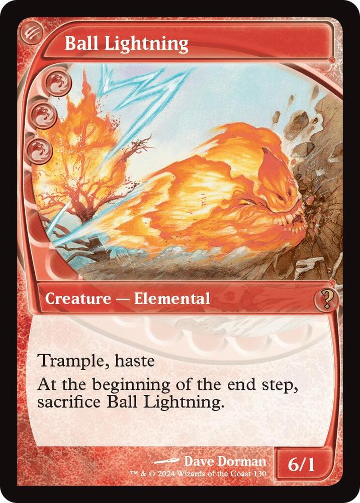 Ball Lightning 130/390 (Mystery Booster 2)  - Future Sight | Good Games Morley