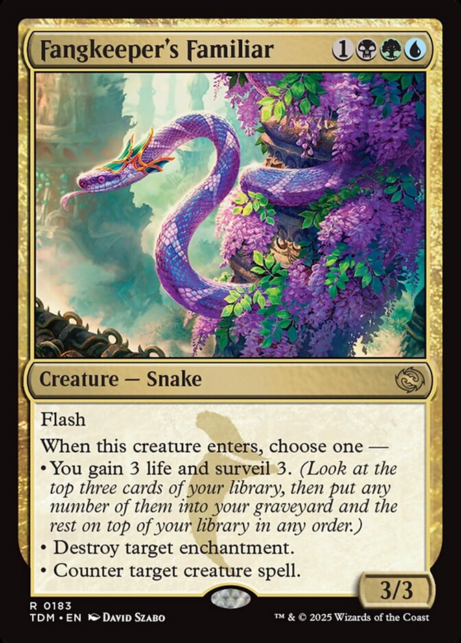 Fangkeeper's Familiar 183 (Tarkir: Dragonstorm)  | Good Games Morley