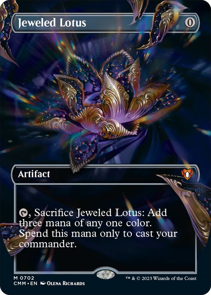 Jeweled Lotus 702/451 (Commander Masters)  - Borderless | Good Games Morley