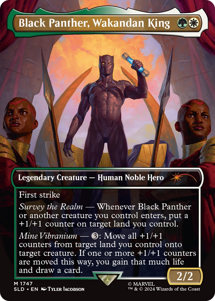 Black Panther, Wakandan King [Secret Lair Drop Series] | Good Games Morley