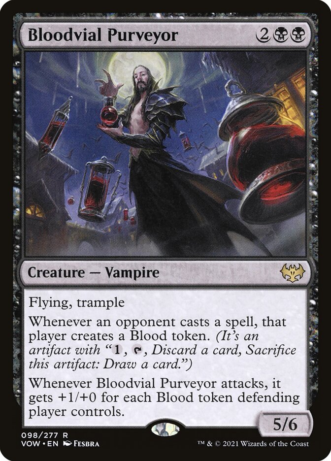Bloodvial Purveyor 98 (Innistrad: Crimson Vow)  - Foil | Good Games Morley