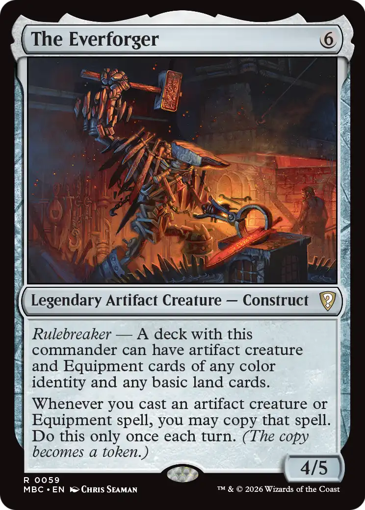 The Everforger [Mystery Booster: Commander Edition] | Good Games Morley
